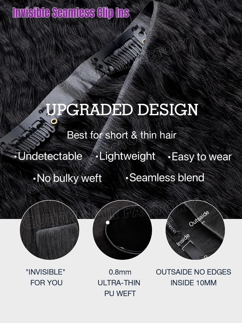 Invisible Clip Ins